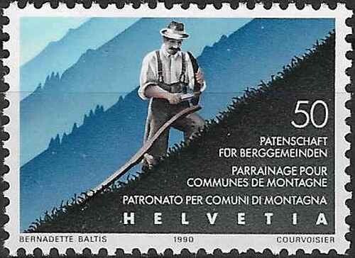 Timbre suisse 1340 - suisse, **