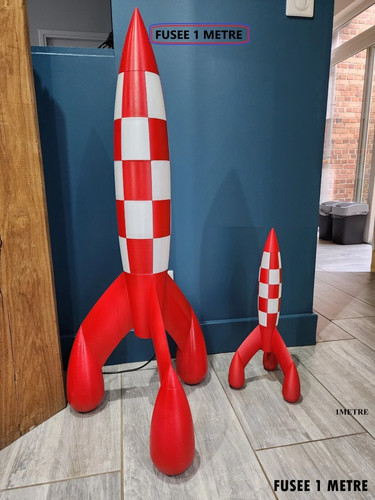 Fusée décorative et - fusée,