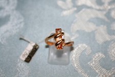 belle bague plaqué or et