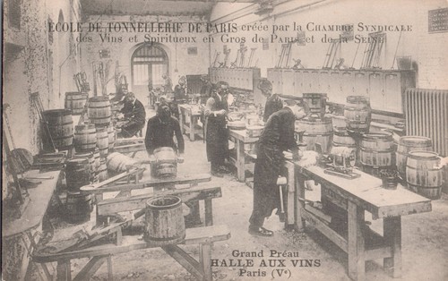 Cpa paris halle - cpa, vins