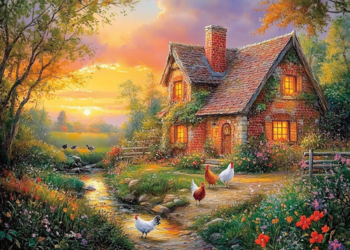 Puzzle adulte 1000 pièces - 1000,