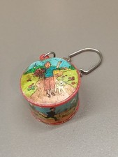 Ancien porte clé boite BROCHET CONFISEUR TINTIN PUBLICITAIR LOMBARD 1965 Vintage