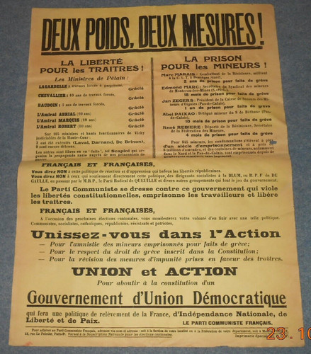 Affiche propagande - de,