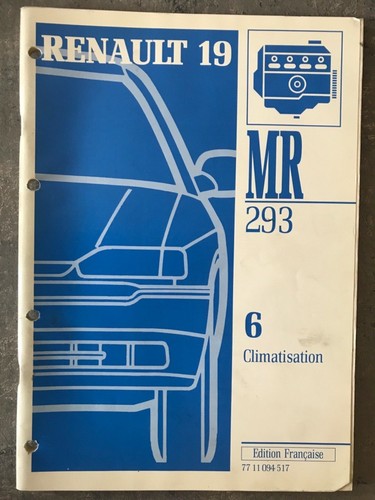 Manuel réparation 293 - manuel, de