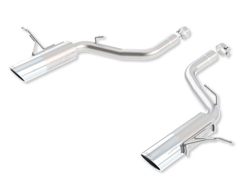 Double sortie inox borla - double,