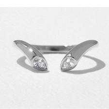 Bague platine diamant GLI HRD