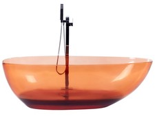 Baignoire Îlot Rouge en Fonte