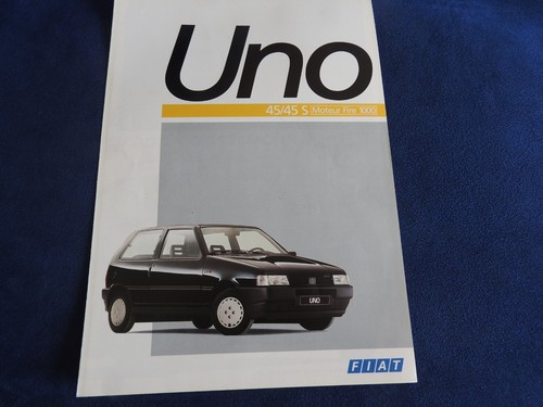 Catalogue depliant fiat uno - catalogue,