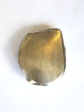 RARE BRIQUET FLAMINAIRE GALET ARGENT MASSIF ART DÉCO 1940/50