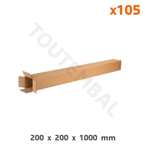 Grand tube carton ouvertures