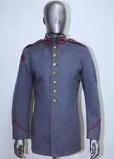 Vintage 70s Valley Forge Military Academy Cadets Dress Jacket Saco Uniforms 41 L