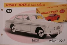 DINKY TOYS DE MON ENFANCE ATLAS  FASCICULE SEUL VOLVO 122 S