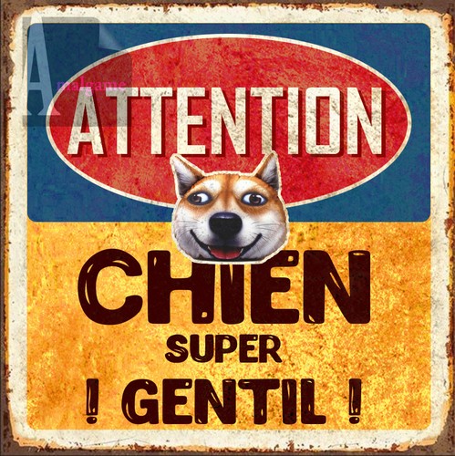 Attention chien super gentil - attention,