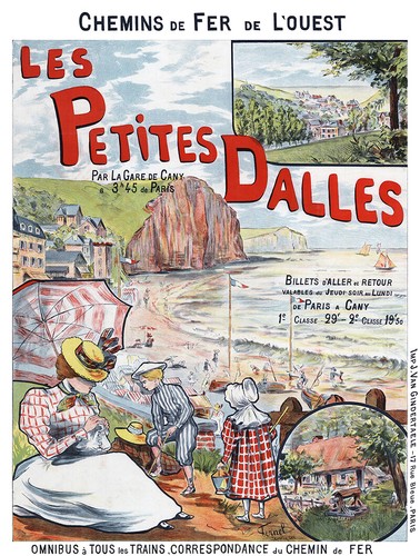 Affiche chemin fer ouest - affiche,