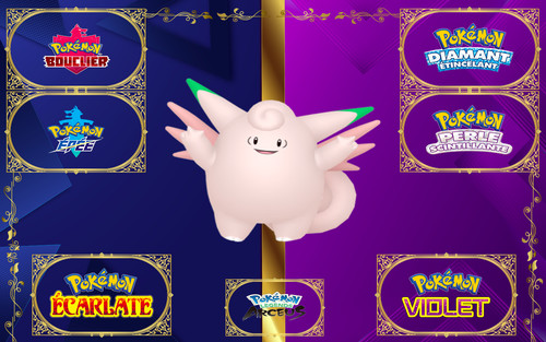 Pokemon mélodelfe shiny - shiny, 6