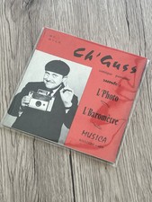 Ch’Guss, Alias Robert Jordans. Titre « L’Photo » « L’Baromètre ». 45 Tours  BEG