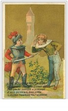 CHROMOS.A CREMEUX FILS, TAILLEUR.L'ANE VETU DE LA PEAU DU LION.n°38