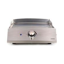 Plancha électrique gaz Barbecue 2800W acier INOX émaillée 45x35 cm Allumage