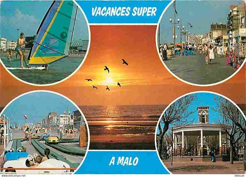 Carte postale malo - carte, 59