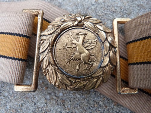 Ancien ceinturon militaire - ancien,