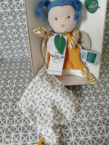 Doudou abeille pollen - doudou,