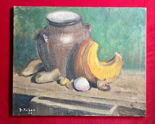 Still life with pumpkin - still,