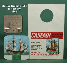 Huilor Dulcine 1963, tôle vernie, le Victory 1805, en sachet ouvert