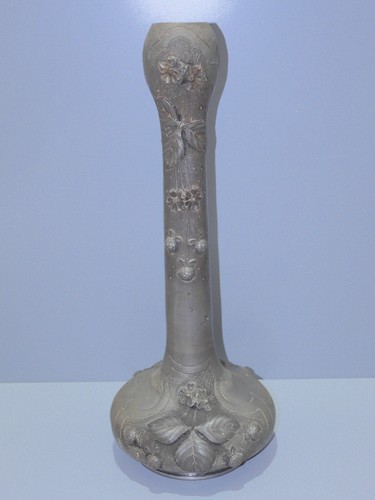Ancien vase etain art - -ancien,