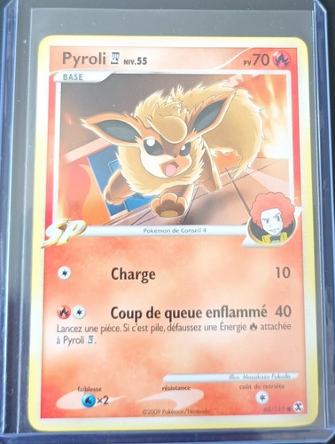 Carte pokémon pyroli 111 - pokémon,