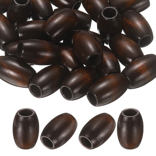Pcs perles bois 20x30mm - 30,