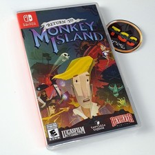 RETURN TO MONKEY ISLAND Switch Limited Run Game in Multi-Language NEW Point & Cl