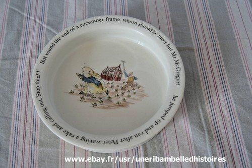 Beatrix potter assiette - potter,