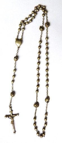 Chapelet 19e siècle croix - du,
