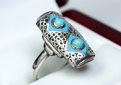 Argent bague art déco - bague,