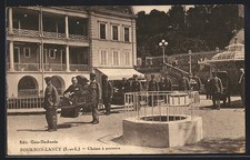 CPA Bourbon-Lancy, Chaises à