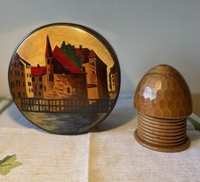 Lot De  2 Boîtes En Bois