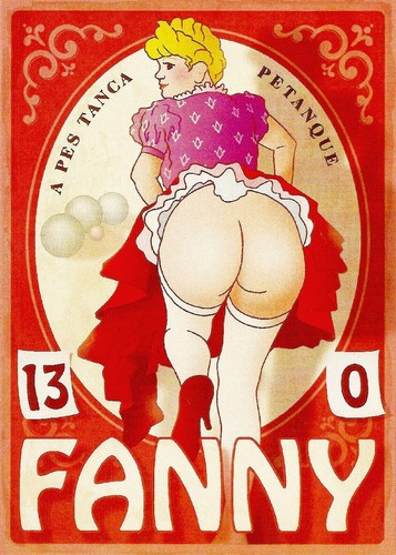 Fanny pétanque poster - pétanque, hq