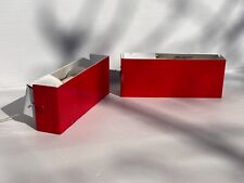 ❤️  Paire d' applique spot  à volets rouges Vintage An 70's 80's  no PERRIAND