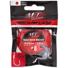 Lot de 3x7 Hamecon Monte MagicTrout Hook Maggot