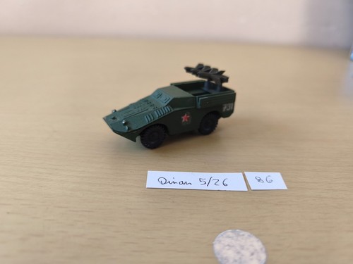 Véhicule miniature militaire - miniature,