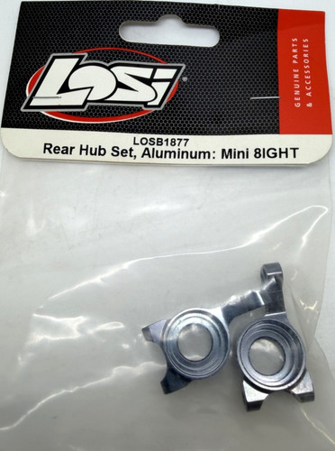 Losi rear hub set aluminium - losi, set,