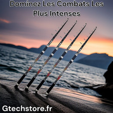 Canne À Pêche Télescopique