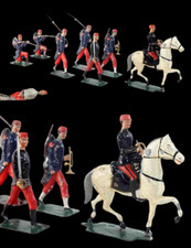 7 SOLDATS FV Infanterie /