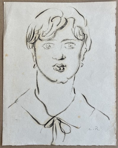 Dessin ancien art déco - ancien,