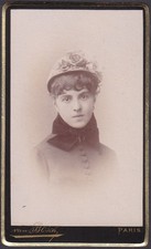 Vicomtesse D'Argy Adel Noblesse Portrait De Van Bosch CDV Photo 1860