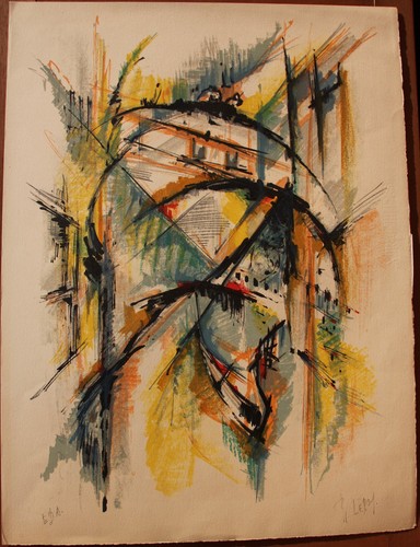 Lersy roger lithographie - roger,