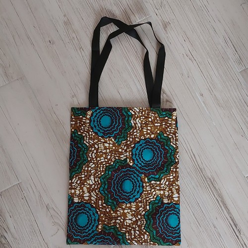 Sac tote bag en wax - sac,
