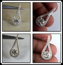 Diamant Solitaire 1.10 Blanc