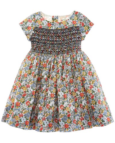Bonpoint smocked dress - smocked,