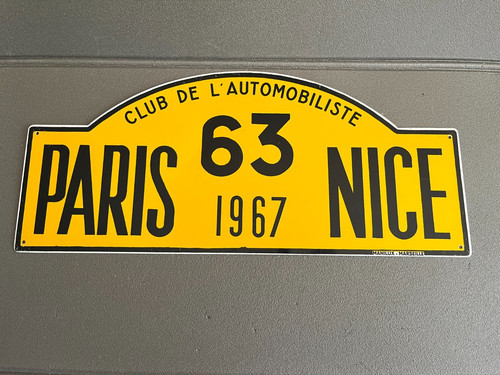 Plaque métal voiture manilux - plaque,